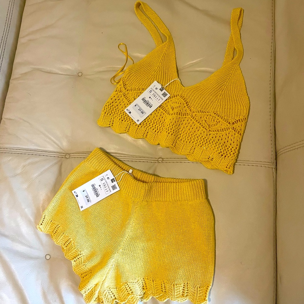 Zara knit set